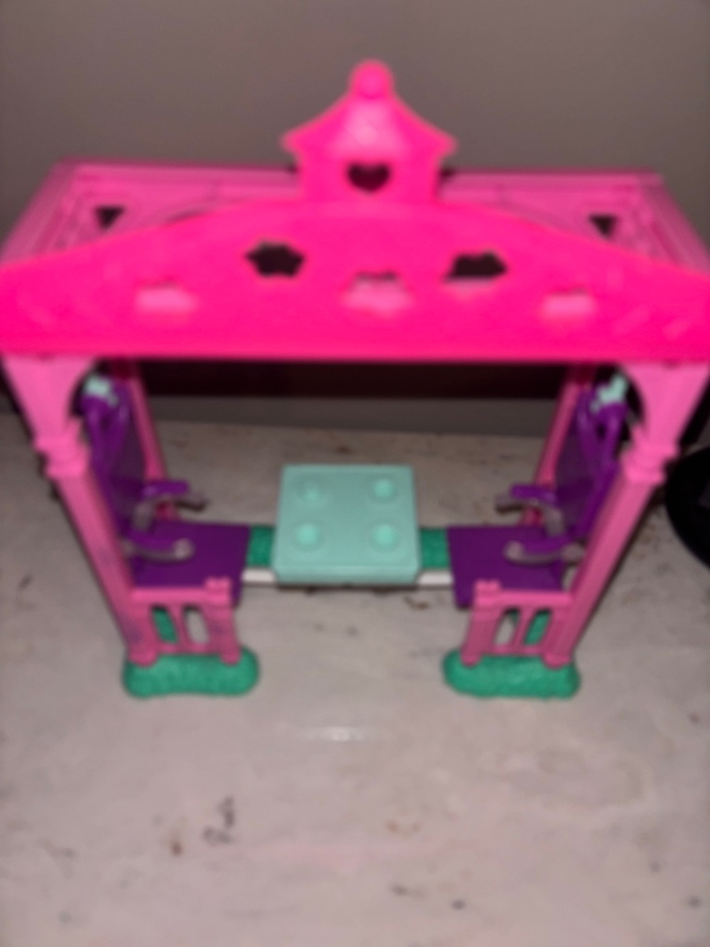 Barbie Club Chelsea Gazebo Swing set Great
